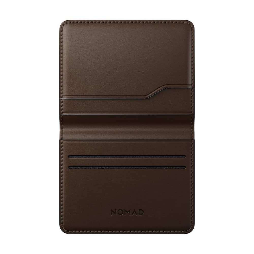 小物 NOMAD Bifold Wallet Rustic Brown Horween Nomad Bifold Leather Wallet REVIEW - MacSources